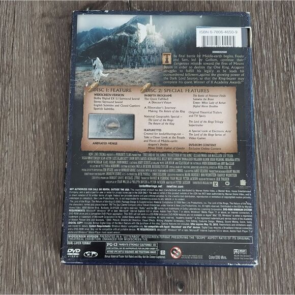 The Lord of the Rings: The Return of the King (Widescreen) (2 Discs)DVD - Picture 2 of 6